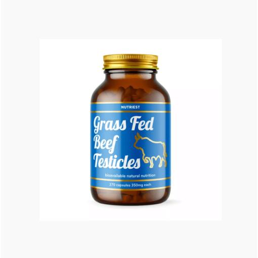Nutriest - Gräsbetat Torkat Oxtestikel, 240 Kapslar - Bild 3