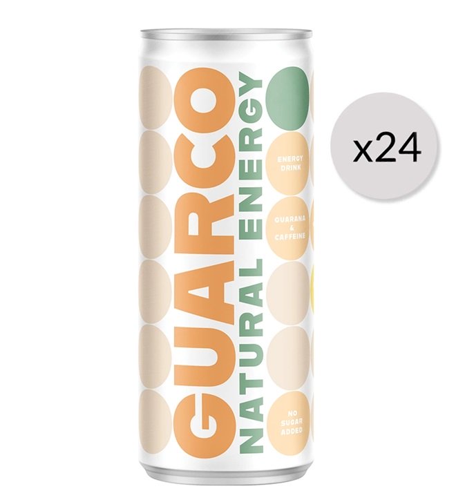 Levann - Guarco Energidryck, Äpple - 24 x 250 ml | Veganska produkterHälsokostGuarana | Apoteka