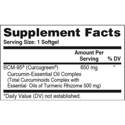 Health Thru Nutrition - Gurkemeje Curcumin, 60 kapslar - Bild 2