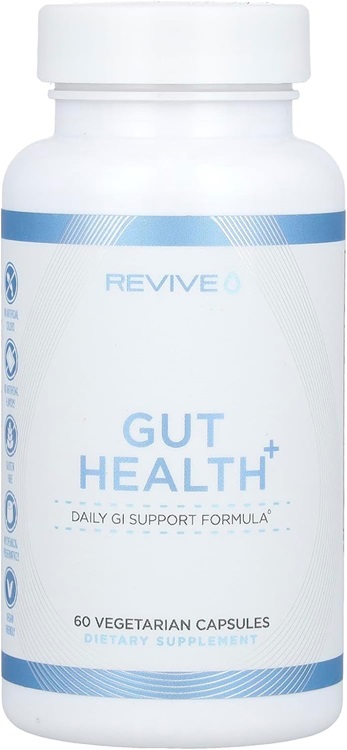 Revive - Gut Health+, 60 vegetabiliska kapslar | Vitaminer och MineralerVeganska produkterHälsa och välbefinnandeHälsokostMatsmältningshälsaProbiotika | Apoteka