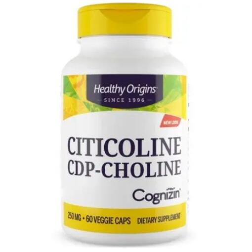 HEALTHY ORIGINS Cognizin Citicoline CDP-Choline  250 mg (60 caps)