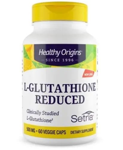 Healthy Origins - L-Glutathione Reducerad, 60 kapslar