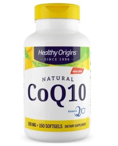 Healthy Origins - Naturligt CoQ10, 150 kapslar | Vitaminer och MineralerCoQ10 | Apoteka