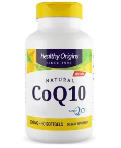 Healthy Origins - Naturligt CoQ10, 60 kapslar | Vitaminer och MineralerCoQ10 | Apoteka