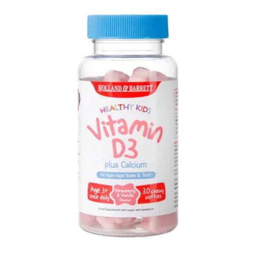 Healthy Kids D3-vitamin - 30 tyggegummibamser
