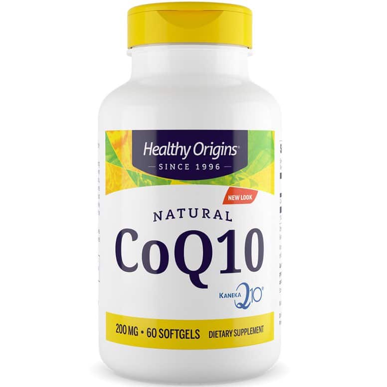 Healthy Origins - CoQ10, 200 mg, 60 mjukkapslar | HälsokostCoQ10Koenzym Q10 | Apoteka