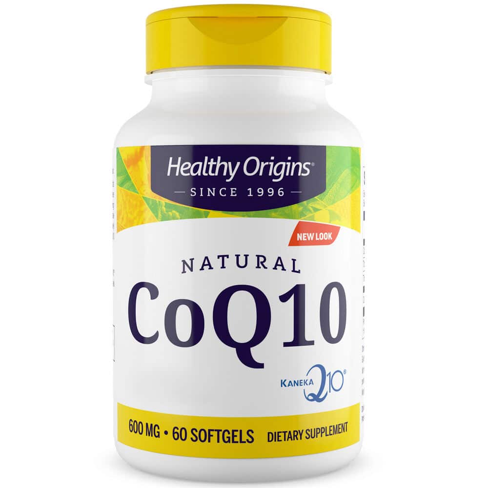 Healthy Origins - CoQ10, 600 mg, 60 mjukkapslar | HälsokostCoQ10 | Apoteka
