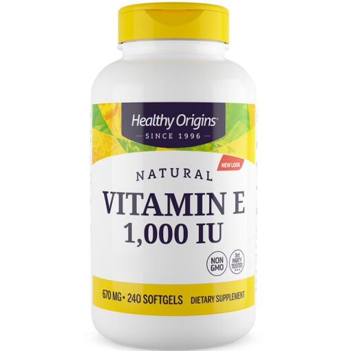 Healthy Origins - E-1000 Depot, 240 mjuka kapslar - Bild 2