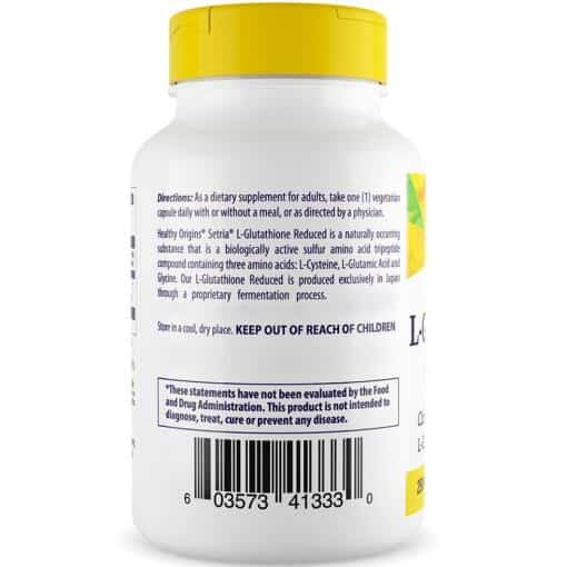 Healthy Origins - L-Glutathione, 250 mg, 60 kapslar - Bild 4