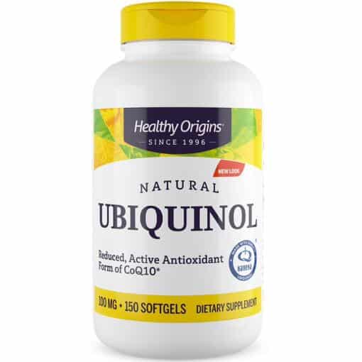 Healthy Origins - Naturlig Ubiquinol, 100 mg, 150 mjuka kapslar - Bild 2