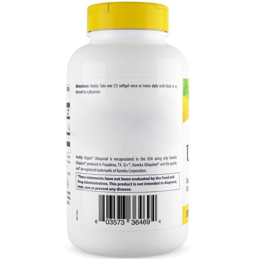 Healthy Origins - Naturlig Ubiquinol, 100 mg, 150 mjuka kapslar - Bild 4