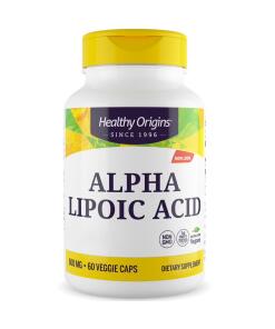Healthy Origins alpha-lipoic acid depot 600mg 60 capsules