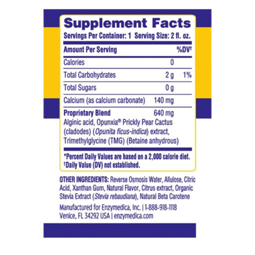 Enzymedica - Heartburn Soothe, Vanilj Apelsin - 6 x 60 ml - Bild 3