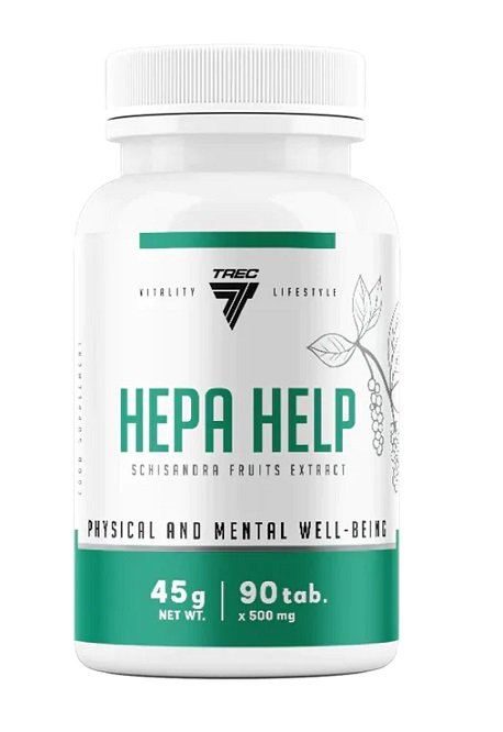Trec Nutrition - Hepa Hjälp, 90 tabletter | Hälsa och välbefinnandeHälsokostLeverstöd | Apoteka