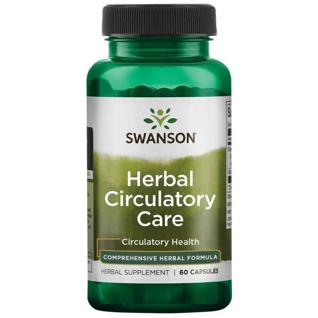 Swanson - Herbal Circulatory Care, 60 kapslar | Vitaminer och MineralerHälsa och välbefinnandeImmunförsvaretHälsokostÖrter och växtbaserade preparat | Apoteka