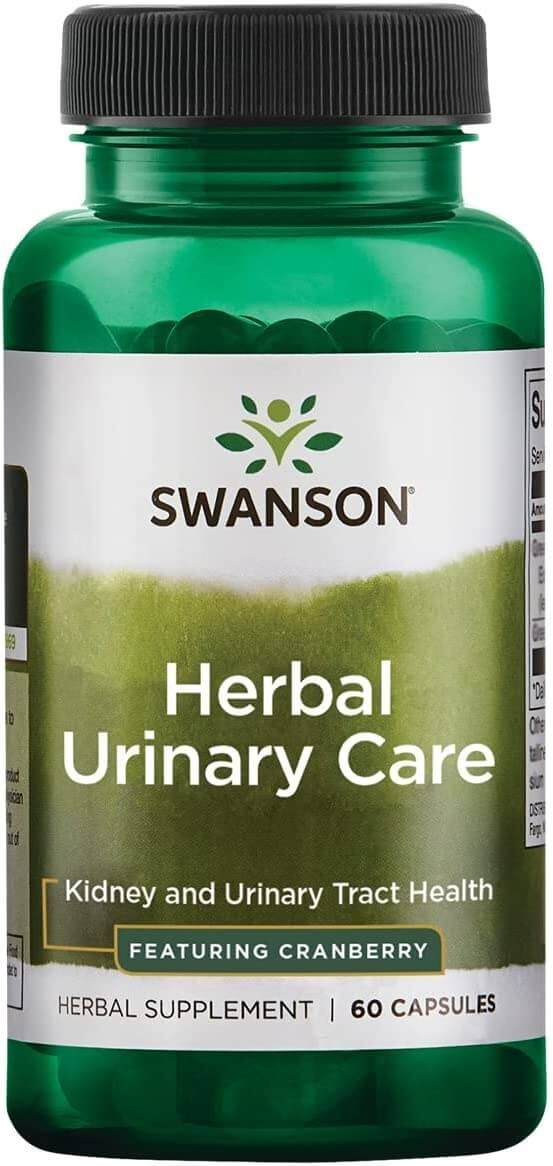 Swanson - Örtbaserad Urinvård, 60 kapslar | Vitaminer och MineralerHälsa och välbefinnandeÖrttillskottHälsokostUrinvägshälsaÖrter och växtbaserade preparat | Apoteka