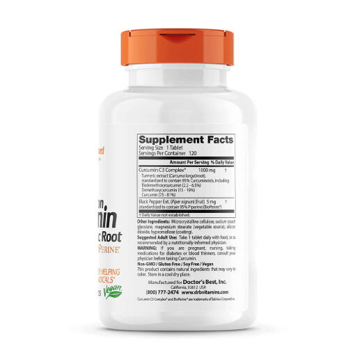 1000mg - 120 tablets