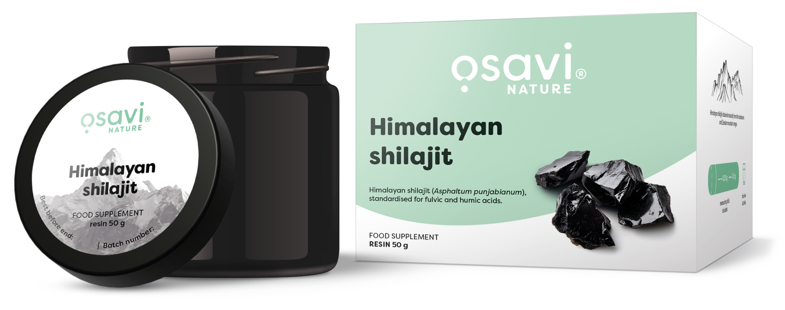 Osavi - Himalayanskt Shilajit, 50g | Hälsa och välbefinnandeHälsokostNordisk vitalitetÖrter och växtbaserade preparat | Apoteka