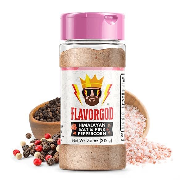 FlavorGod - Himalayasalt och Rosa Pepparkorn, 212 gram | Hälsa och välbefinnandeHälsokostSåser | Apoteka