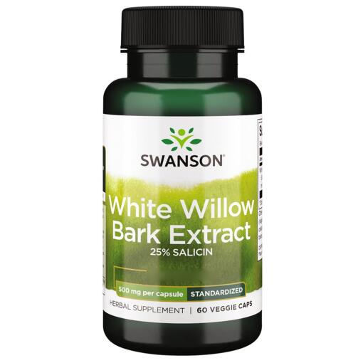 Swanson - Vit Pilbarksextrakt, 500 mg - 60 Vegankapslar - Bild 3