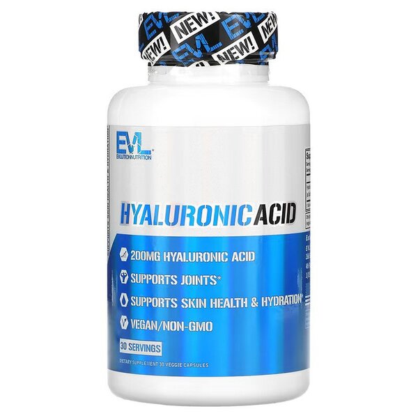 EVLution Nutrition - Hyaluronsyra, 30 kapslar | Veganska produkterHälsokostHyaluronsyra | Apoteka