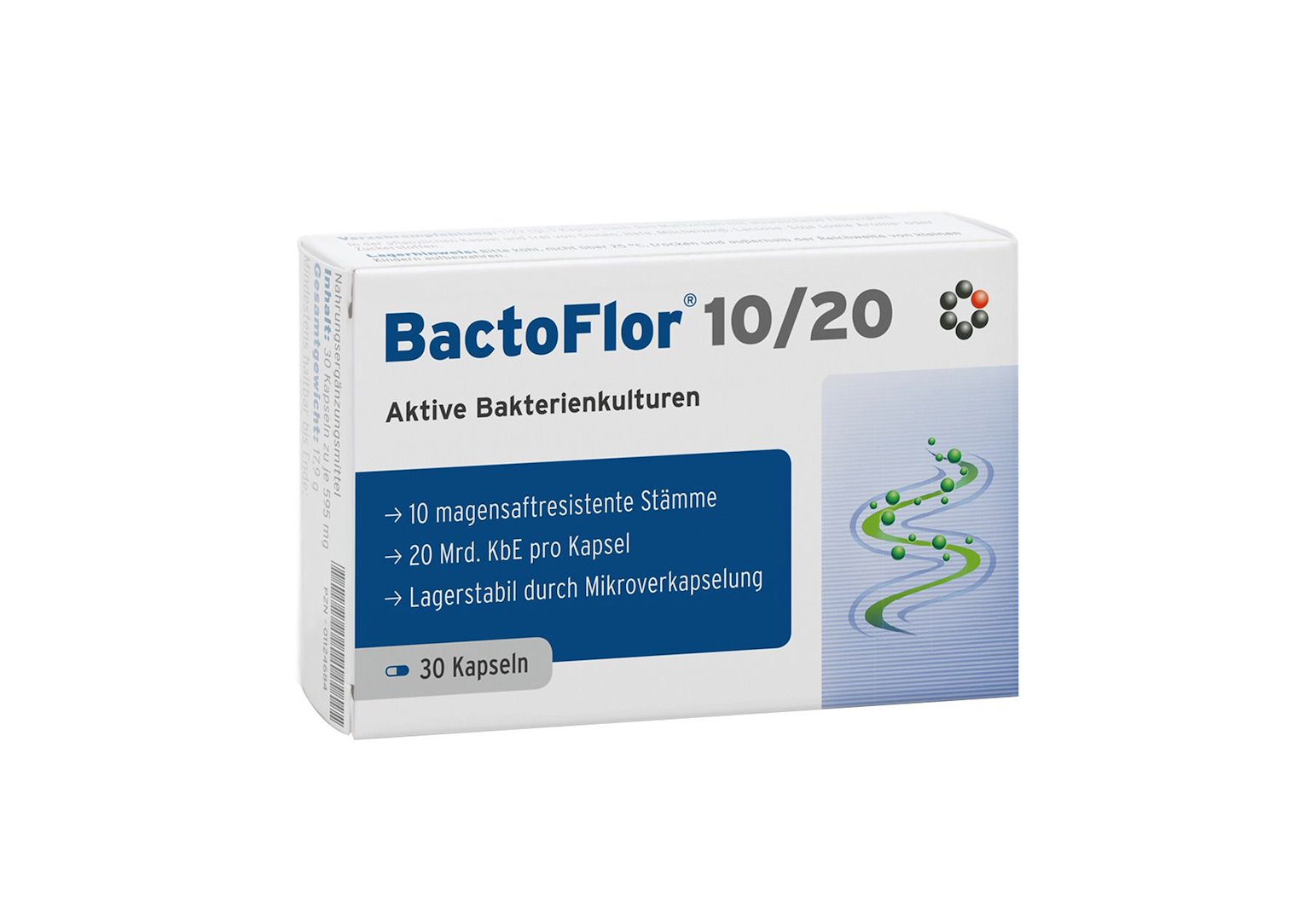 Intercell Pharma - BactoFlor 10/20, 30 kapslar | Vitaminer och MineralerMatsmältningshälsaProbiotika | Apoteka