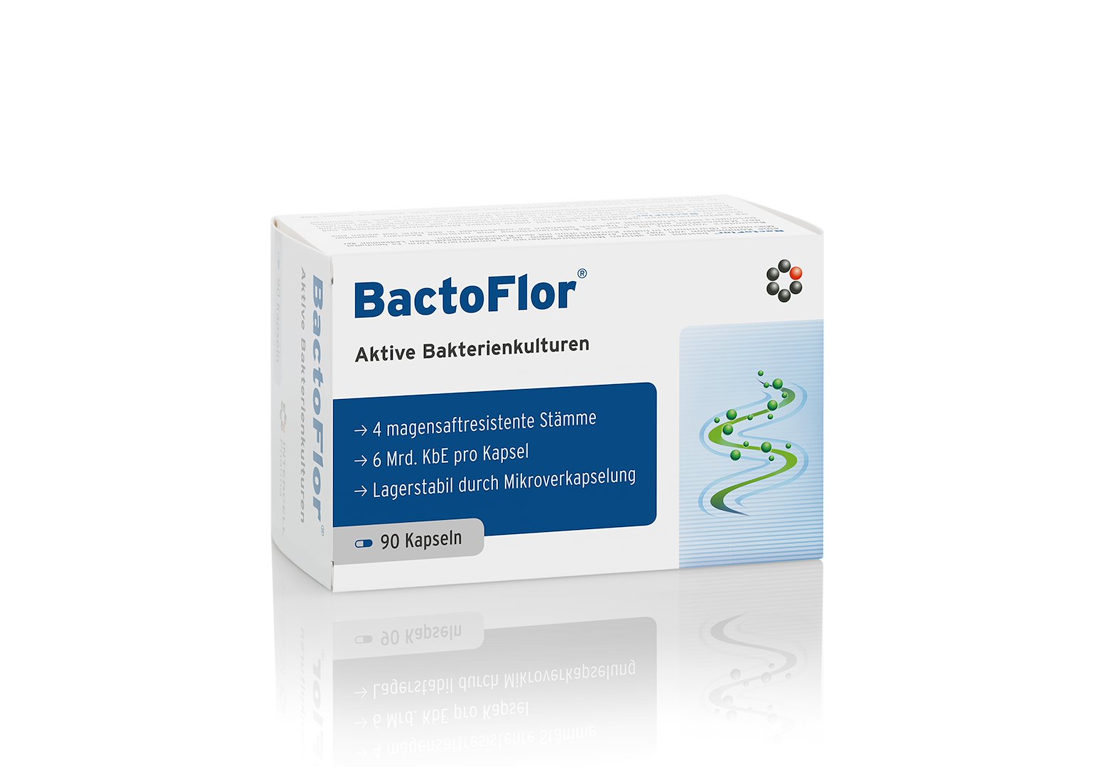Intercell Pharma - BactoFlor, 90 kapslar | Vitaminer och MineralerProbiotikaAcidophilus – Mjölksyrabakterier för Mage & Tarmflora | Apoteka