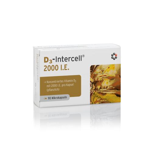 INTERCELL PHARMA D3 Intercell 2000 IU (90 caps)