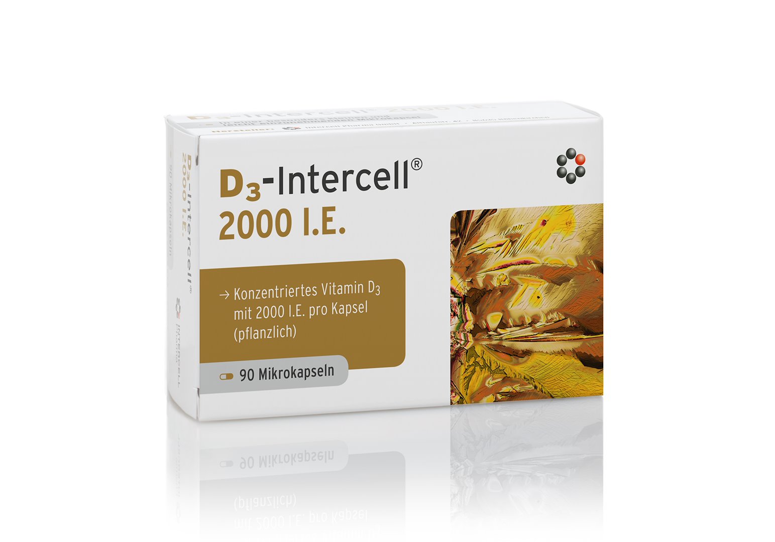 Intercell Pharma - D3 Intercell, 2000 IU, 90 kapslar | Vitaminer och MineralerVissa vitaminerD-vitamin | Apoteka