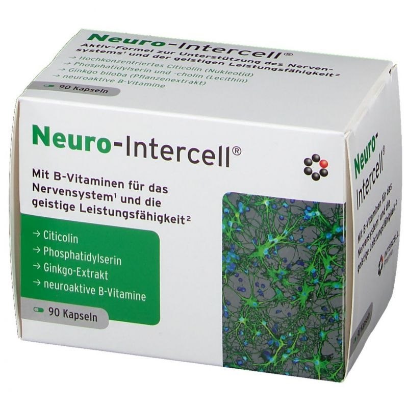 Intercell Pharma - Neuro-Intercell, 90 kapslar | Vitaminer och MineralerMental fokus och minne | Apoteka
