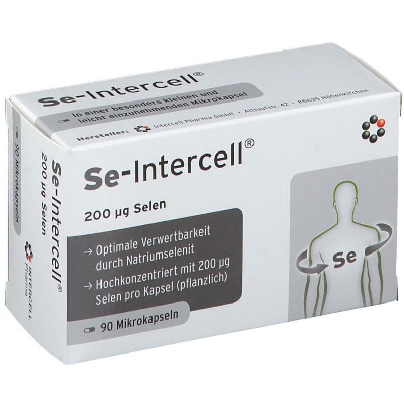 Intercell Pharma - Se-Intercell Selen, 90 kapslar | Vitaminer och MineralerVissa mineralerSelen | Apoteka