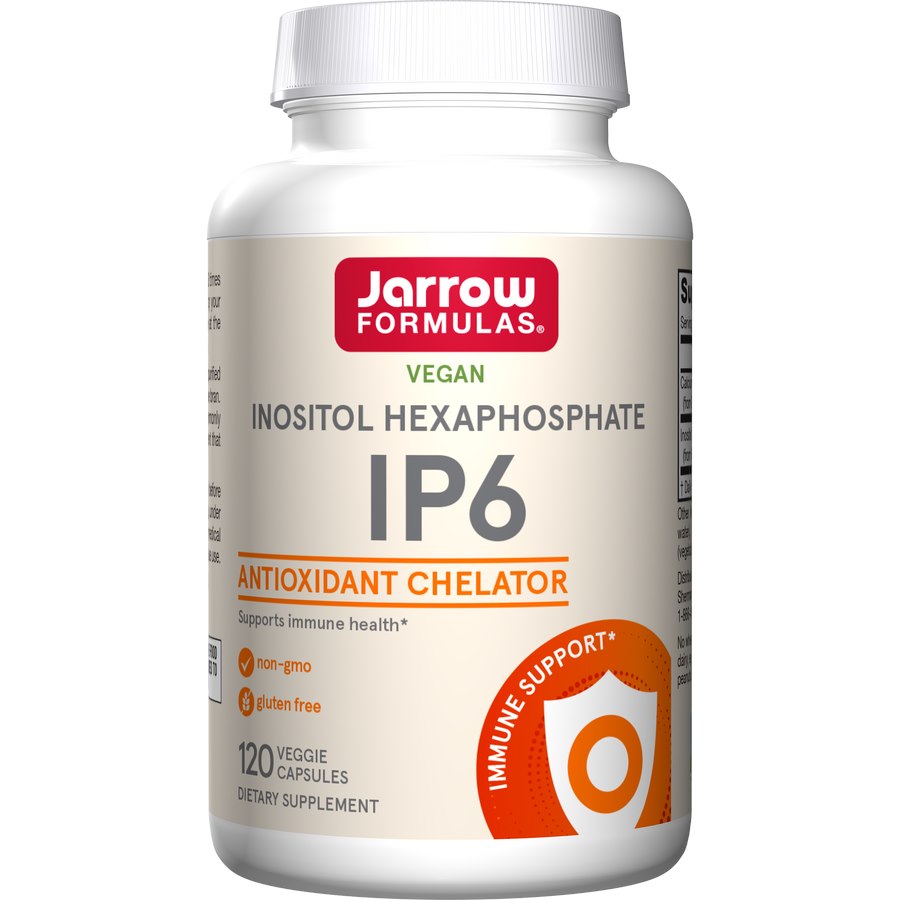 Jarrow Formulas - IP6 (Inositolhexafosfat), 120 vegetabiliska kapslar | Vitaminer och MineralerVeganska produkterHälsa och välbefinnandeVissa vitaminerHälsokostSpeciell formel | Apoteka