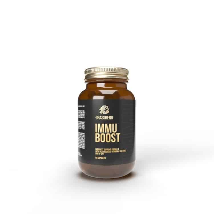 Grassberg - Immu Boost, 60 kapslar | Vitaminer och MineralerHälsa och välbefinnandeAntioxidanterImmunförsvaretHälsokost | Apoteka