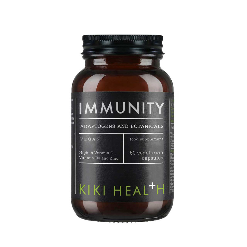 KIKI Health - Immunitet, 60 vegetabiliska kapslar | Vitaminer och MineralerVeganska produkterHälsa och välbefinnandeImmunförsvaretHälsokost | Apoteka
