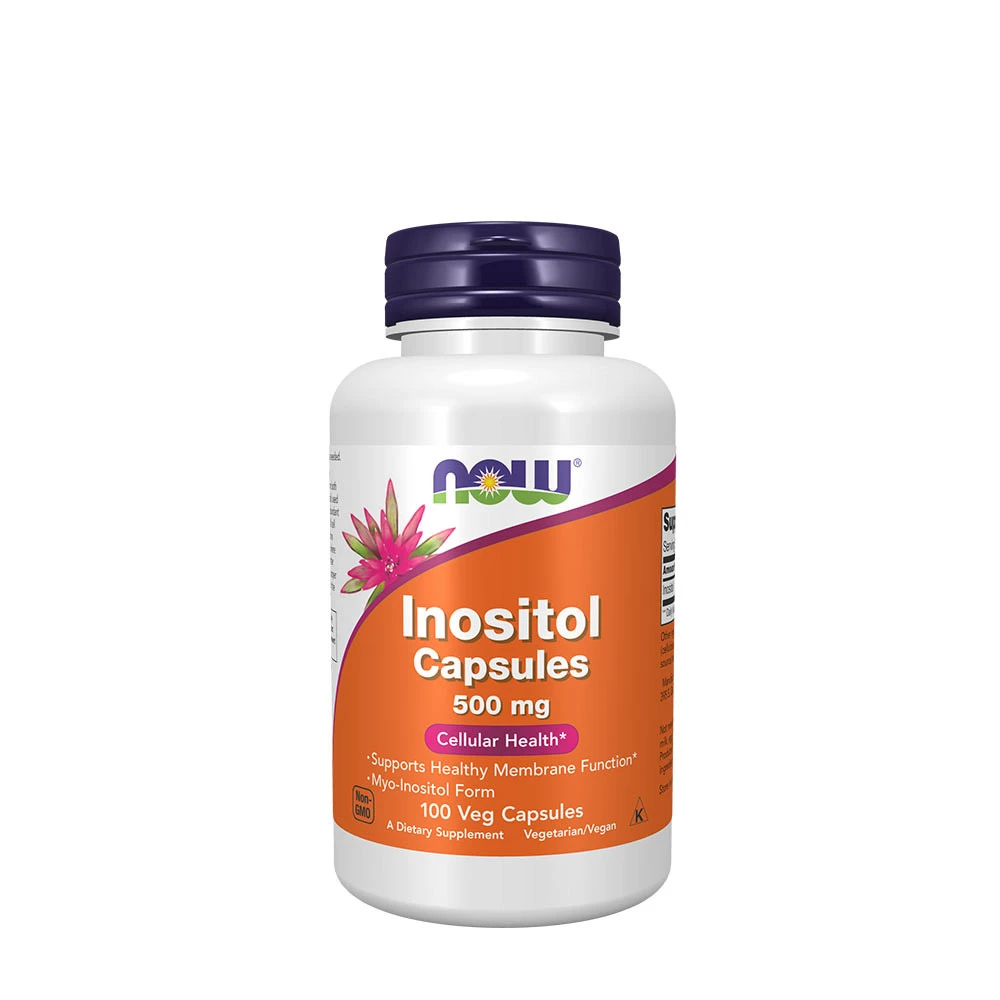 NOW - Inositol, 500 mg | Vitaminer och MineralerVeganska produkterHälsa och välbefinnandeVissa vitaminerHälsokost | Apoteka
