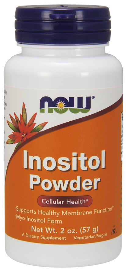 NOW Foods - Inositol, Pulver, 57 g | Mental fokus och minneHälsokostFörbättra humöret | Apoteka
