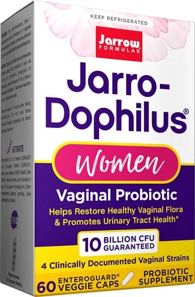 Jarrow Formulas - Jarro-Dophilus Kvinnor, 10 Miljarder CFU - 60 vcaps | Vitaminer och MineralerHälsa och välbefinnandeKosttillskott för kvinnorÖrttillskottImmunförsvaretHälsokostProbiotikaNordisk vitalitet | Apoteka