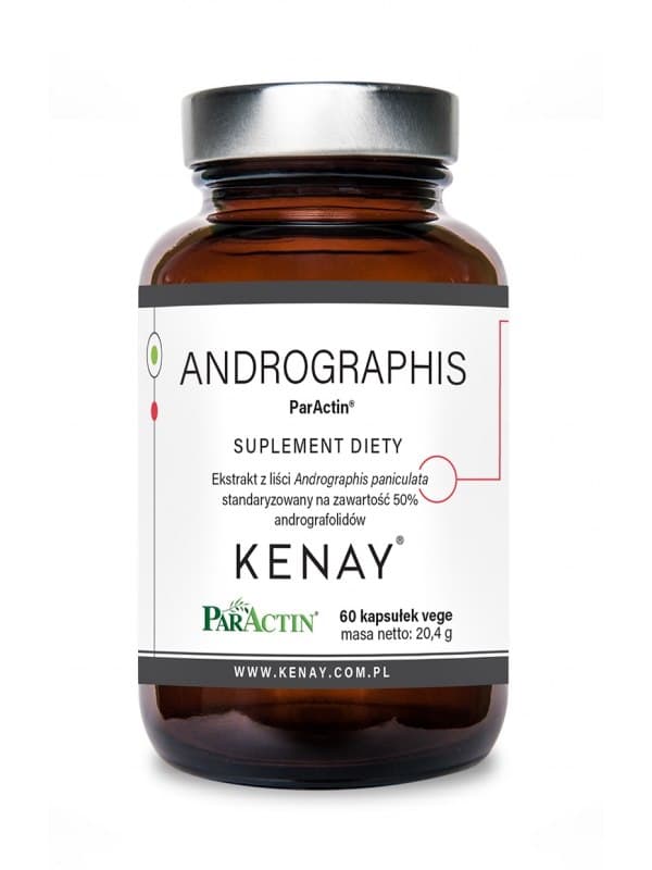 Kenay - ParActin Andrographis, 60 kapslar | Vitaminer och MineralerÖrter och växtbaserade preparat | Apoteka