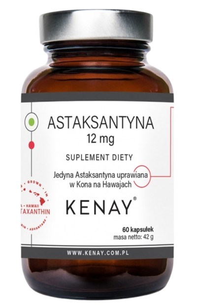 Kenay - Astaxantin, 12 mg, 60 kapslar | Vitaminer och MineralerHälsa och välbefinnandeÖrttillskottAstaxantinÖrter och växtbaserade preparat | Apoteka