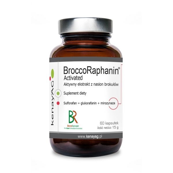 Kenay - BroccoRaphanin Aktiverat extrakt av broccoli-frön, 60 kapslar | Vitaminer och MineralerÖrter och växtbaserade preparat | Apoteka