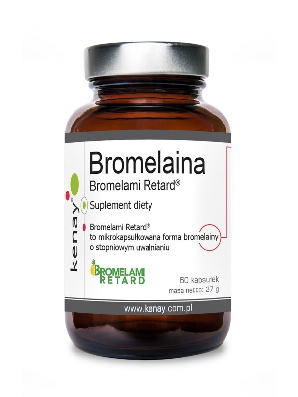 Kenay - Bromelain Retard, 60 kapslar | Vitaminer och MineralerHälsa och välbefinnandeÖrttillskottMatsmältningshälsaÖrter och växtbaserade preparat | Apoteka