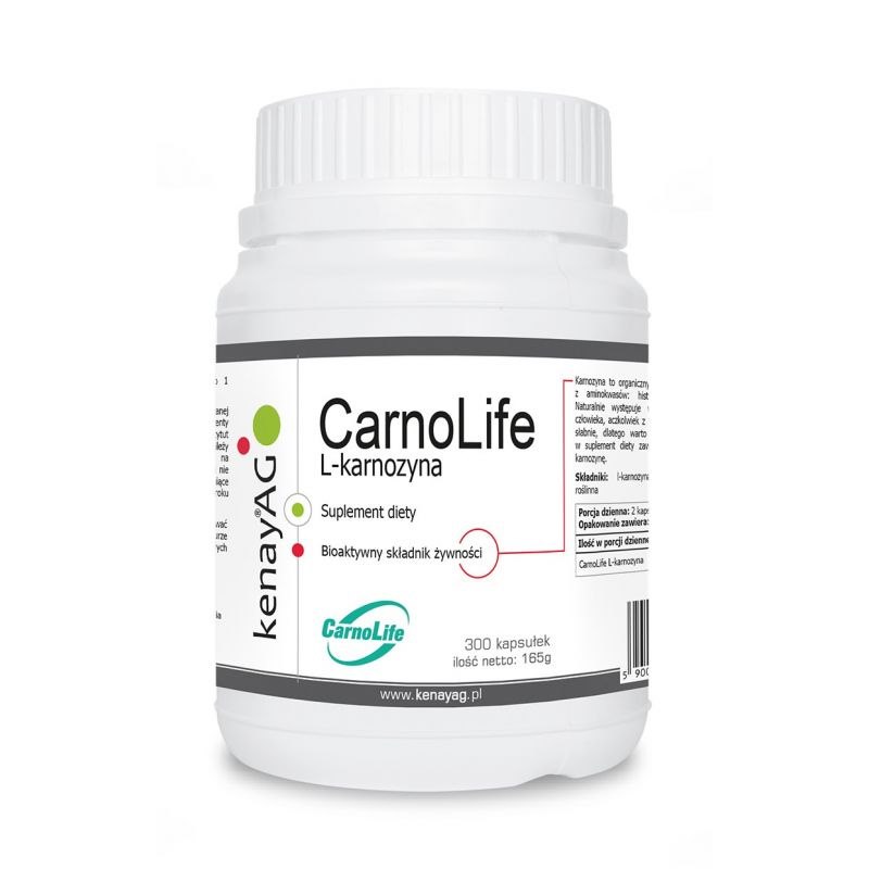 Kenay - CarnoLife L-Carnosine, 300 kapslar | Vitaminer och MineralerIndividuella aminosyrorMultimineraler | Apoteka