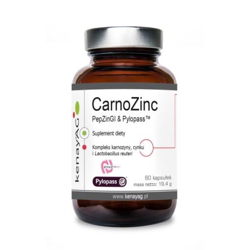 KENAY CarnoZinc - PepZinGI & Pylopass (60 caps)