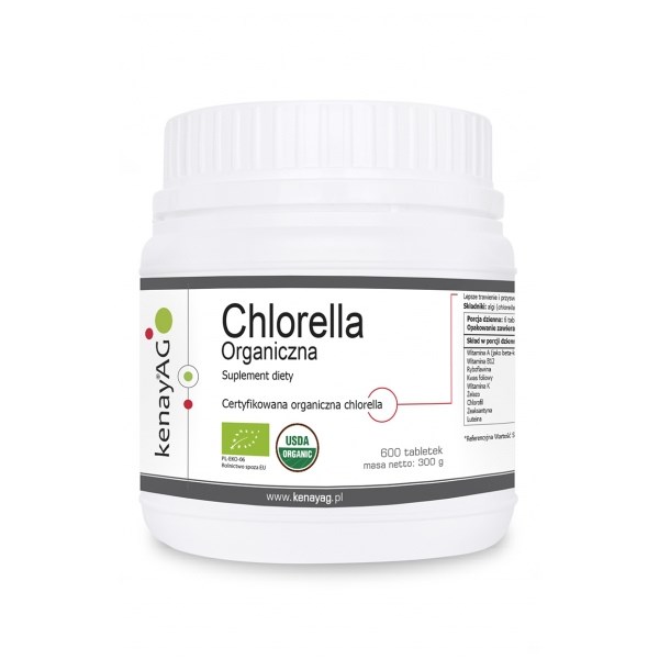 Kenay - Ekologisk Chlorella, 600 tabletter | Vitaminer och MineralerHälsa och välbefinnandeBiohackingÖrter och växtbaserade preparat | Apoteka