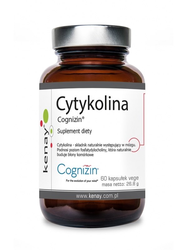 Kenay - Citicoline Cognizin, 60 kapslar | Vitaminer och MineralerMental fokus och minneHälsokost | Apoteka
