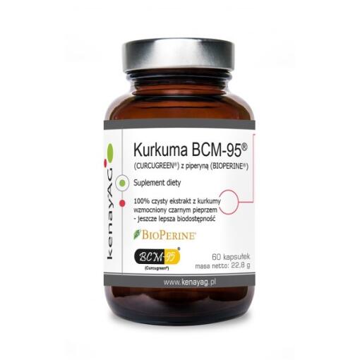 KENAY Curcumin BCM-95 with Piperine (60 caps)
