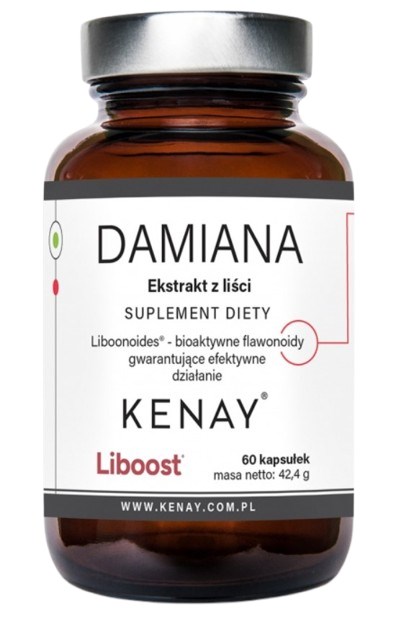 Kenay - Damianabladsextrakt, 60 kapslar | Vitaminer och MineralerHälsa och välbefinnandeÖrttillskottÖrter och växtbaserade preparat | Apoteka