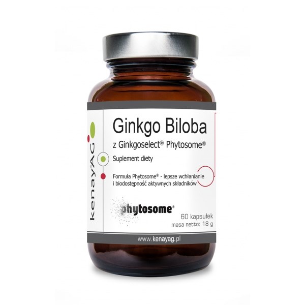 Kenay - Ginkgo Biloba med Ginkgoselect PLUS Phytosome, 60 kapslar | Vitaminer och MineralerHälsa och välbefinnandeÖrttillskottBiohackingÖrter och växtbaserade preparat | Apoteka
