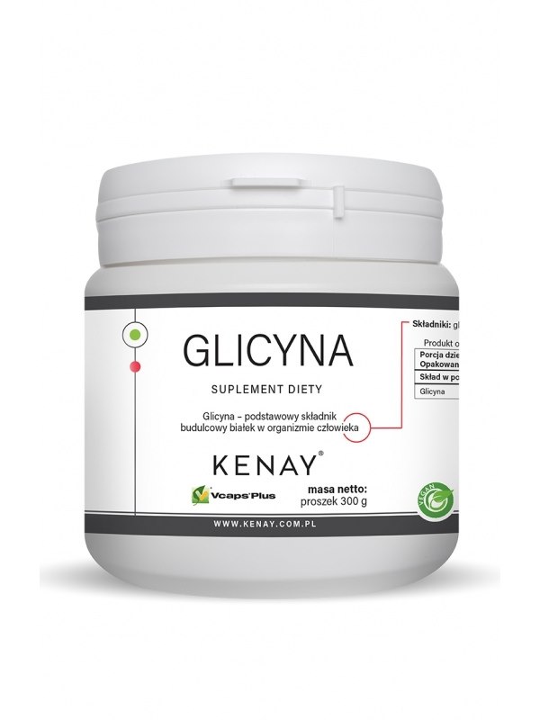 Kenay - Glycin, 300 g | Vitaminer och MineralerIndividuella aminosyror | Apoteka