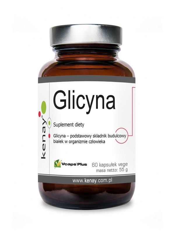 Kenay - Glycin 800 mg, 60 kapslar | Vitaminer och MineralerHälsa och välbefinnandeAminosyror och BCAAFitness och träningBiohacking | Apoteka